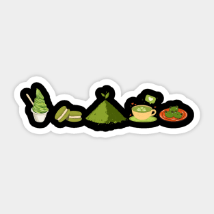 Matcha Sticker